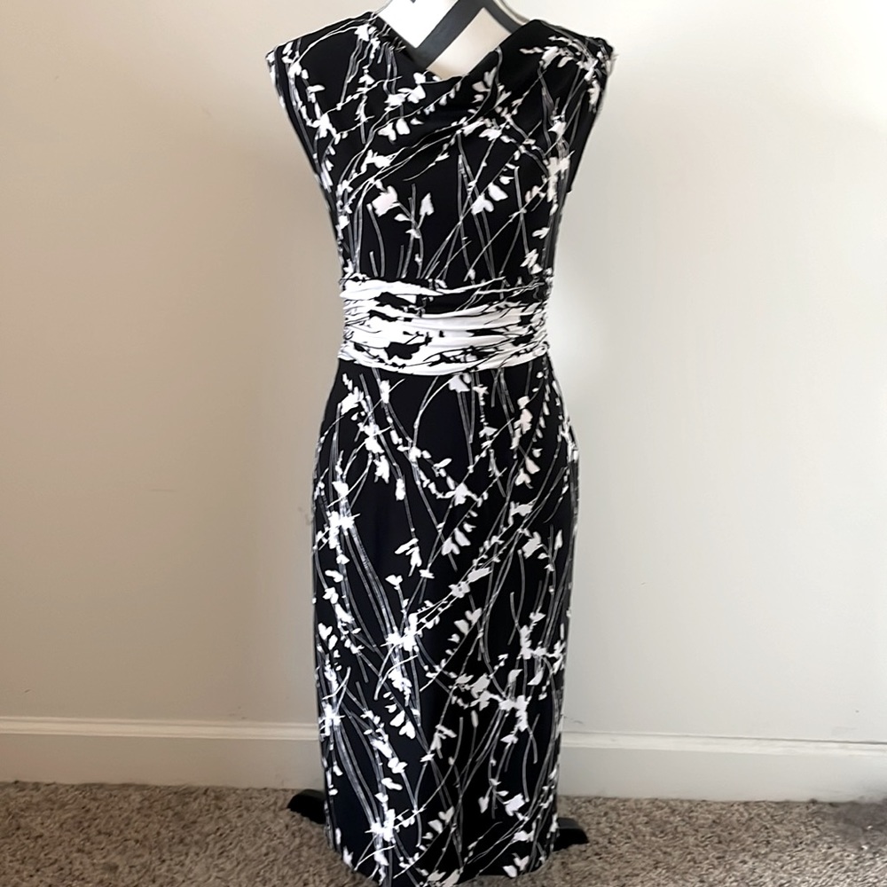 Adrianna Papell Floral Cocktail Dress